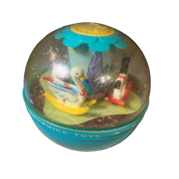 Fisher Price Roly Poly Chime Ball Toy. vintage - Picture 4 of 9